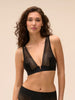 Cassandre Soft Cup Triangle Bra - Black