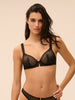 Cassandre Half Cup Bra - Black