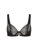Cassandre Half Cup Bra - Black