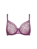 Comete Moulded Underwire Bra - Blackberry