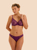 Comete Bikini Brief - Blackberry