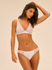 Comete Soft Cup Bra - White