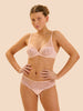 Delice Full Cup Plunge Bra - Blush