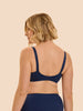 Delice Full Cup Plunge Bra - Blue Rainbow