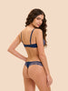 Delice Half Cup Bra - Blue Rainbow