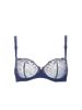 Delice Half Cup Bra - Blue Rainbow