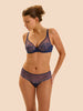 Delice Shorty Brief - Blue Rainbow