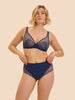 Delice Culotte Brief - Blue Rainbow
