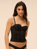 Desiree Bustier - Black