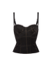 Desiree Bustier - Black