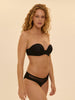 Essentiel Strapless Plunge Bra - Black