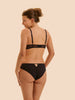 Fantasme Half Cup Bra - Black Tattoo