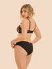 Fantasme Bikini Brief - Black Tattoo