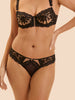 Fantasme Bikini Brief - Black Tattoo
