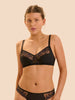 Instant Soft Cup Bra - Black