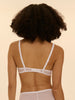 Intrigue Full Cup Plunge Bra - White