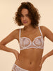 Intrigue Half Cup Bra - White