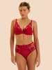 Intrigue Culotte Brief - Opera Red