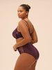 Intrigue Full Cup Control Bra - Purple Fig