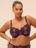 Intrigue Full Cup Control Bra - Purple Fig