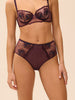 Intrigue Culotte Brief - Purple Fig
