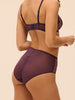 Intrigue Culotte Brief - Purple Fig