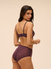 Intrigue Culotte Brief - Purple Fig