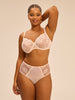 Intrigue Full Cup Control Bra - Sakura Pink