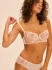 Intrigue Half Cup Bra - Sakura Pink