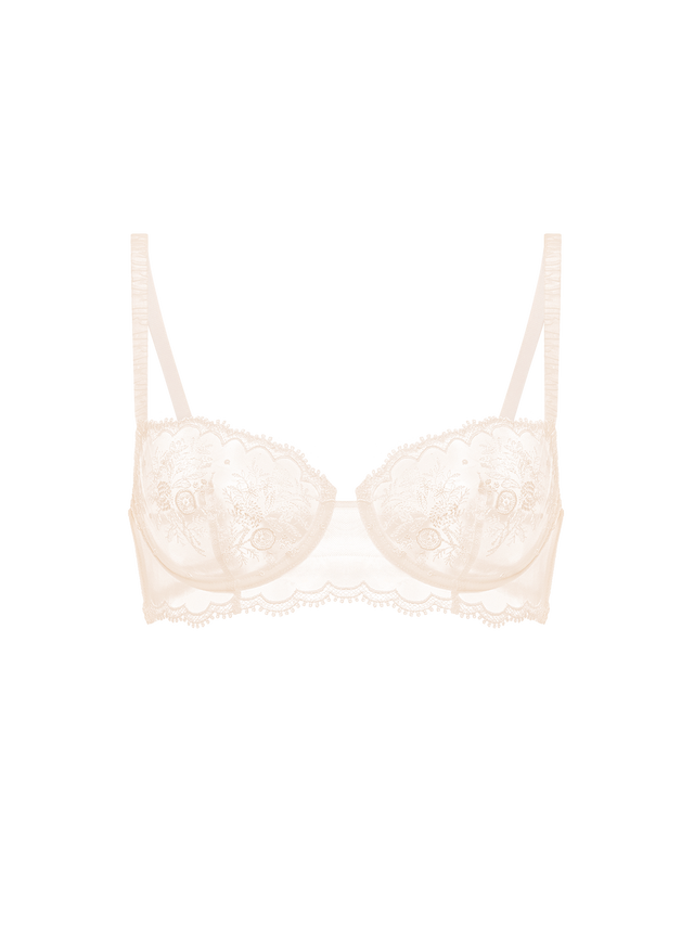 Simone Perele Intrigue Half Cup Bra in Sakura Pink