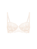 Intrigue Half Cup Bra - Sakura Pink