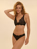 Karma Soft Cup Triangle Bra - Black