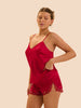 Love Me Night Short - Opera Red
