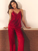Love Me Lace Camisole - Opera Red