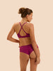 Passion Full Cup Plunge Bra - Desire Pink