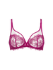 Passion Full Cup Plunge Bra - Desire Pink