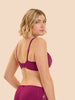 Passion Deep Half Cup Bra - Desire Pink