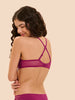 Passion Deep Half Cup Bra - Desire Pink