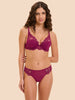 Passion Triangle Push Up Bra - Desire Pink