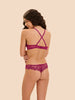 Passion Triangle Push Up Bra - Desire Pink