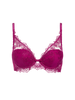 Passion Triangle Push Up Bra - Desire Pink