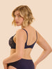 Passion Full Cup Plunge Bra - Midnight
