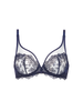 Passion Full Cup Plunge Bra - Midnight