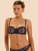 Passion Deep Half Cup Bra - Midnight