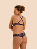 Passion Deep Half Cup Bra - Midnight