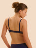 Passion Triangle Push Up Bra - Midnight