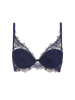 Passion Triangle Push Up Bra - Midnight