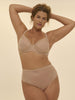 Plume Moulded Underwire Bra - Peau Rose