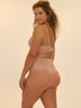 Plume High Waist Shaper Thong - Peau Rose