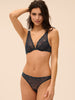 Poeme Full Cup Triangle Bra - Sapphire Blue